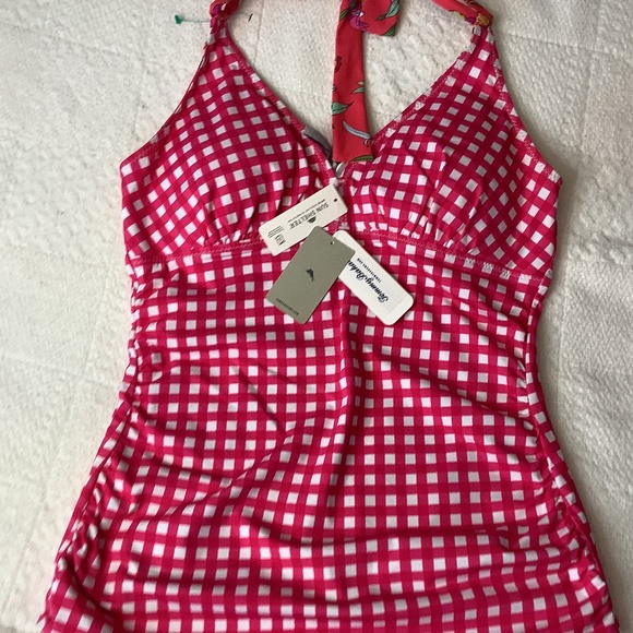 NWT Tommy Bahama reversible swim suit top sz. M